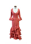 Taille 40, Robe Flamenco Modèle Lolita. Corail 123.967€ #50759LOLITACRL40